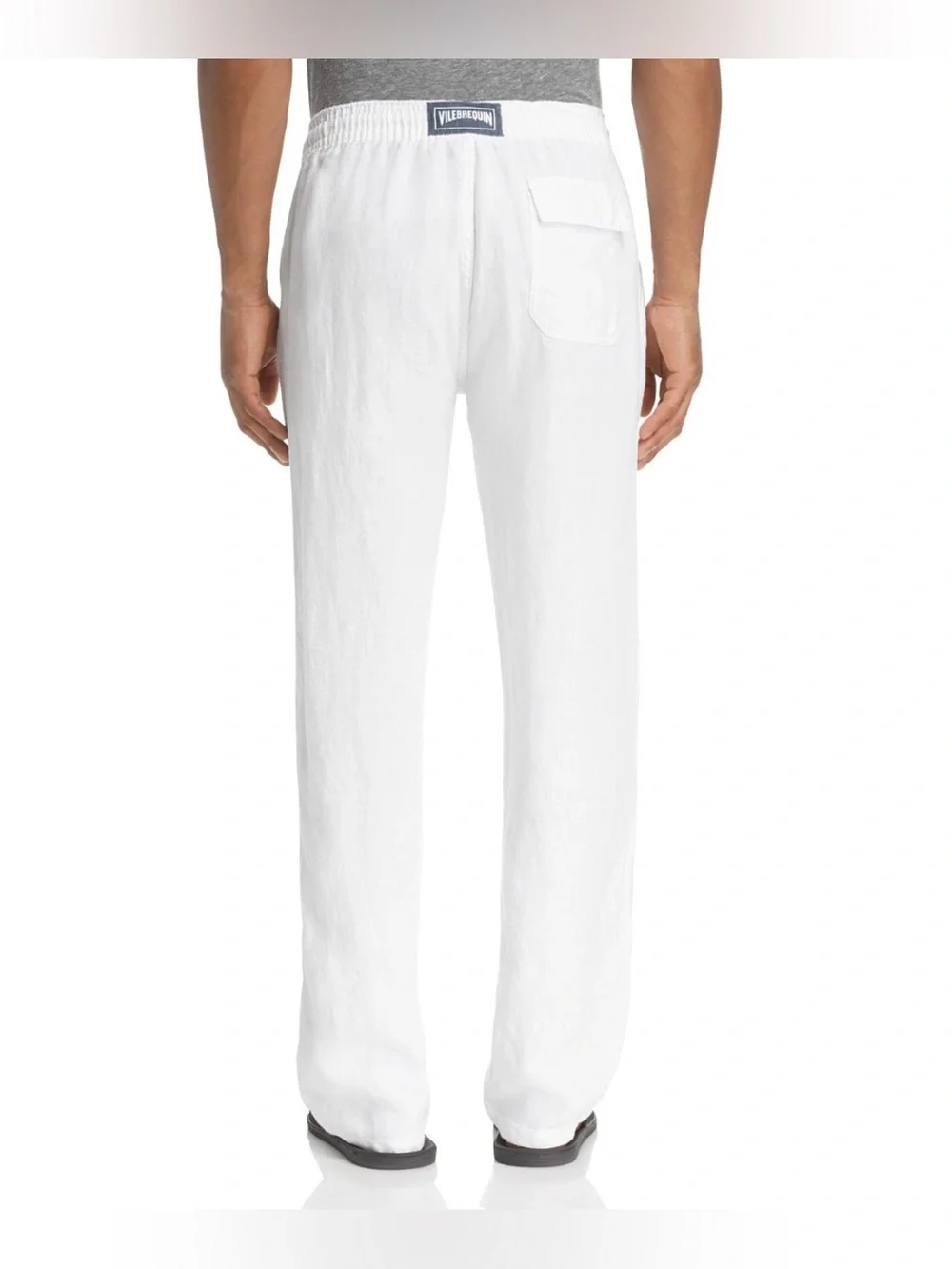 🔥 $340 Vilebrequin Linen Regular Fit Drawstring Pants Men’s Size XL 🔥